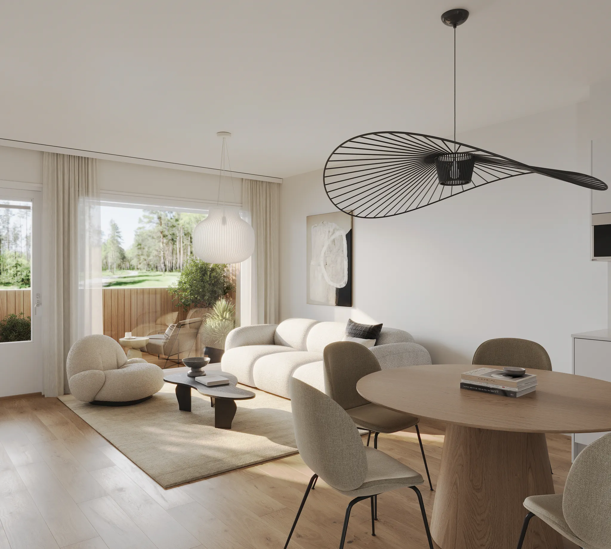 D4H Olohuone Oulun Hiukkavaaran Marssipuisto