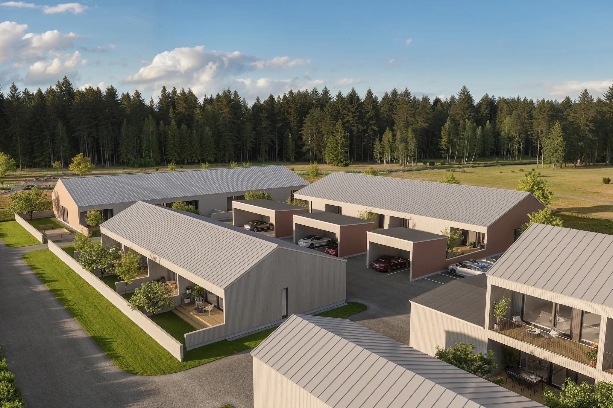 Ulkokuva 1 Oulun Hiukkavaaran Marssipuisto